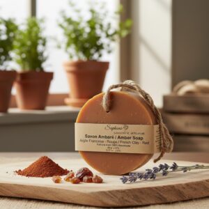 Amber Soap / French Clay - Red