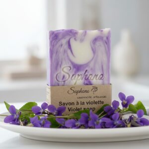 Violet soap