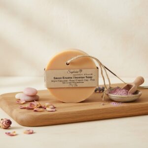 Incense Soap / French Clay - Pink