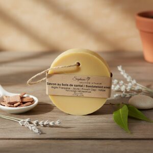 Sandalwood Soap / French Clay - Yellow