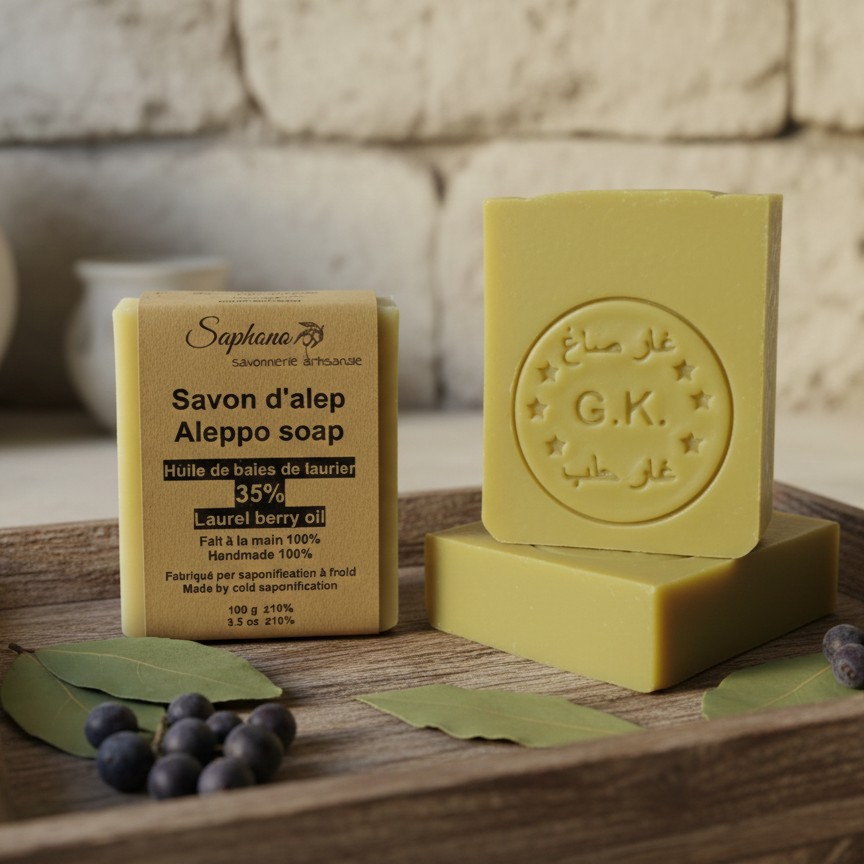 Aleppo Soap 35% Laurel Berry Oil 2